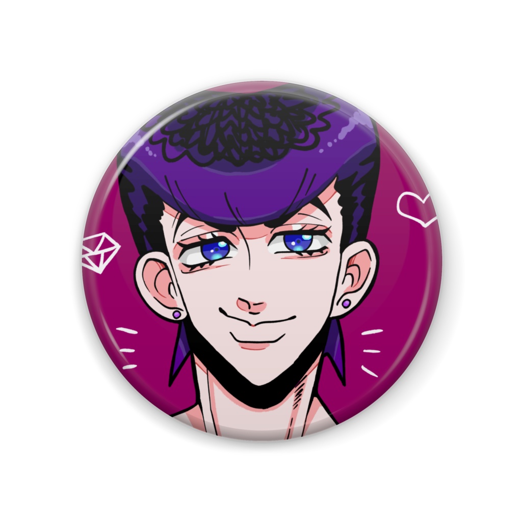 仗助くん缶バッジ