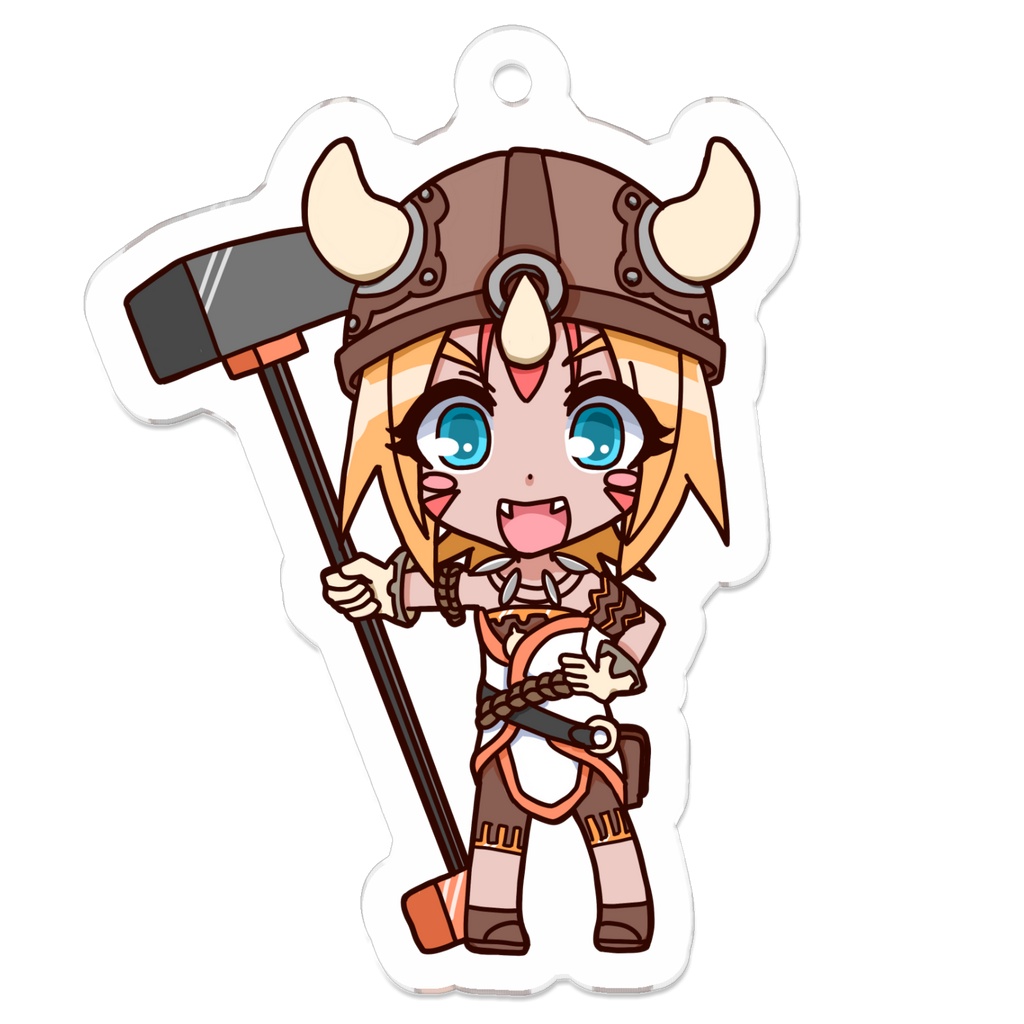 アクリルキーホルダー　ゴブリン娘