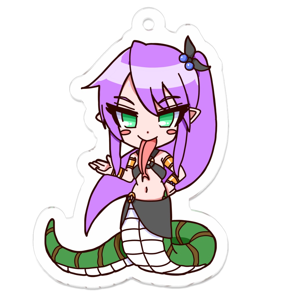 アクリルキーホルダー　ラミア