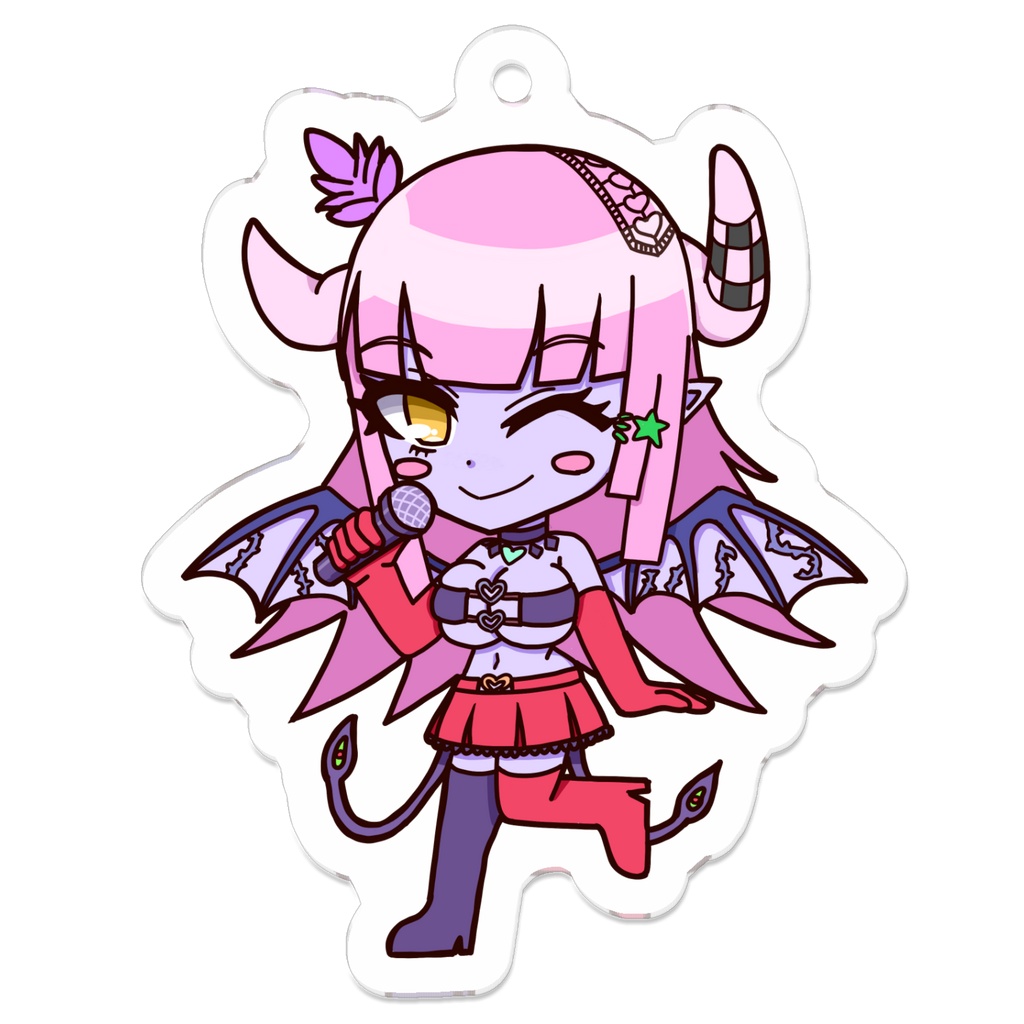アクリルキーホルダー　サキ