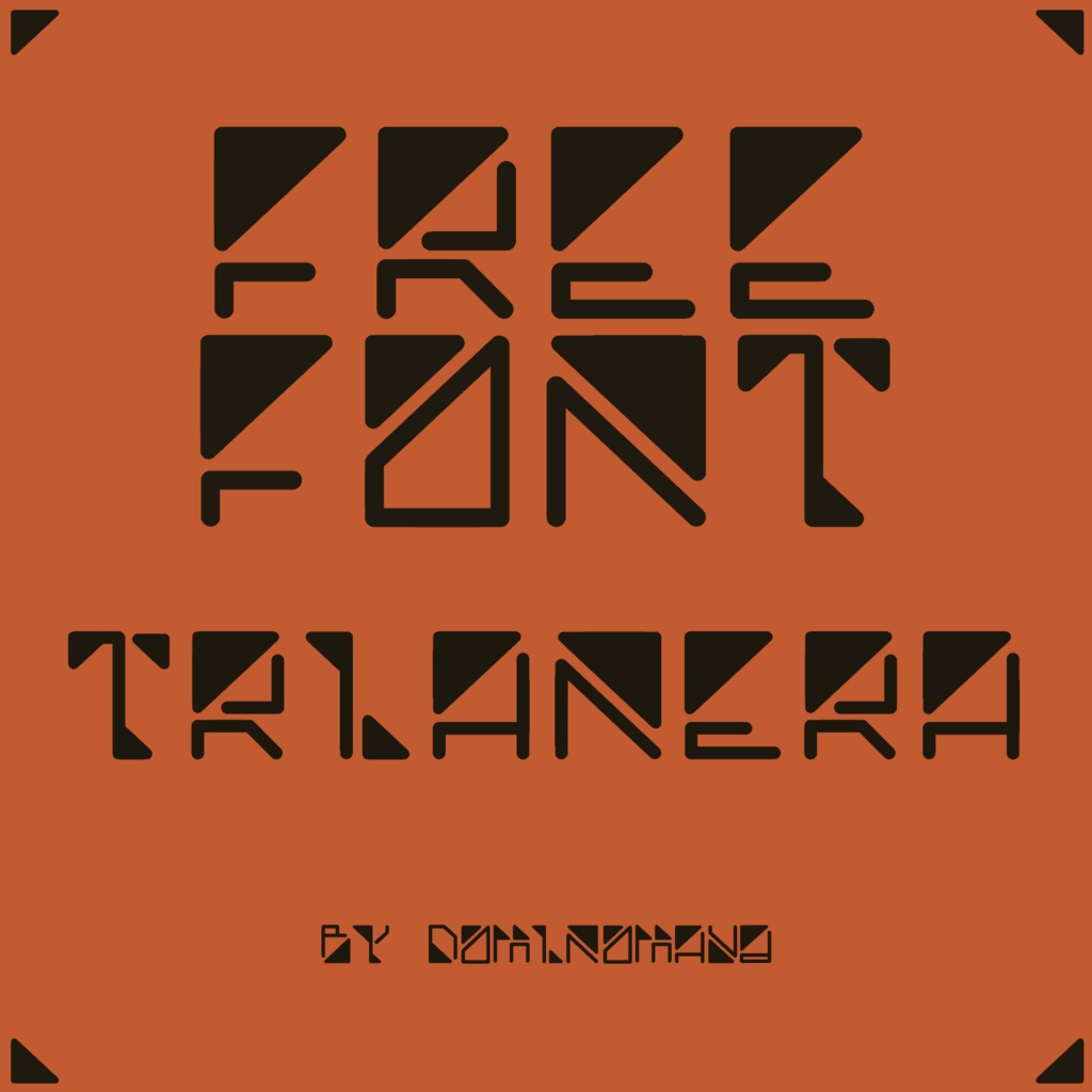 trianera　フリーフォント