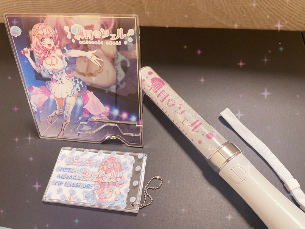 ☆海月シェル誕生日&3万人記念グッズ☆