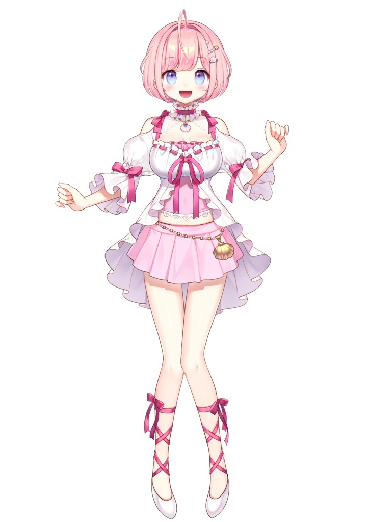 ☆海月シェルショートカットモデル2025バレンタイングッズ☆