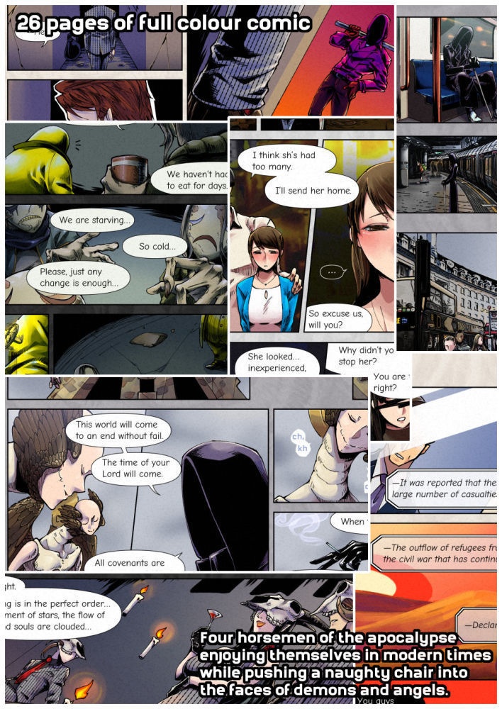 The Four Thingies (PDF Version) - English edition