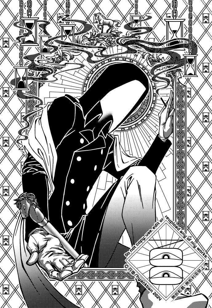 The Four Thingies 箔印刷ポストカードセット