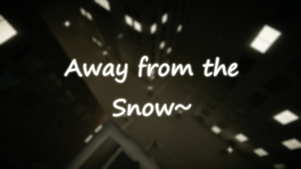VRChat World "Away from the Snow"