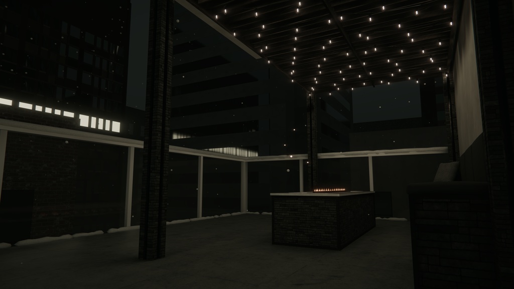 VRChat World "Away from the Snow"