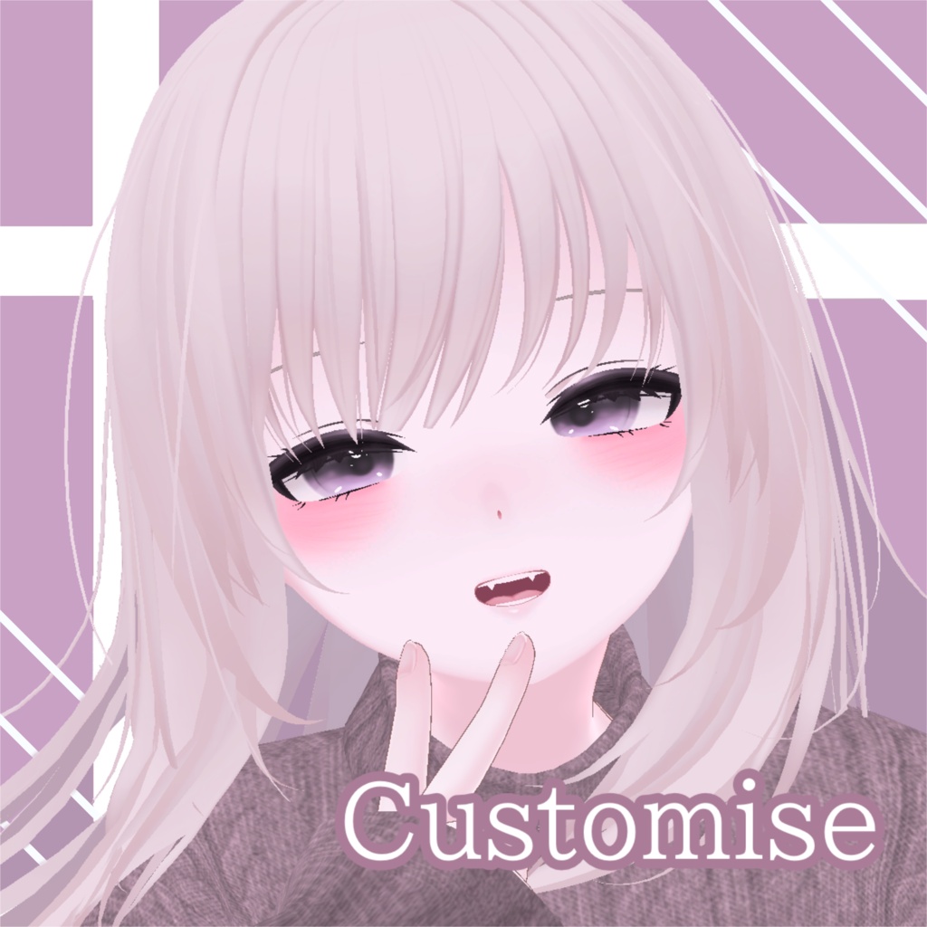 【一旦無料】凪ちゃんのカスタムできる?まつげテクスチャ!!