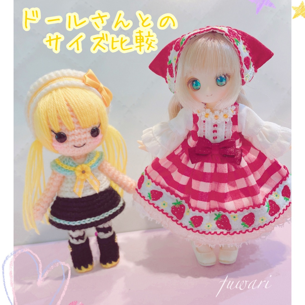 🌻夏セーラー服の女の子🌻(ちんまりサイズ各種)