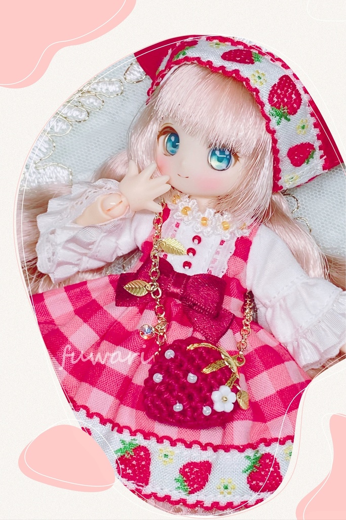 🍓苺のポシェット(村人サイズ)各種