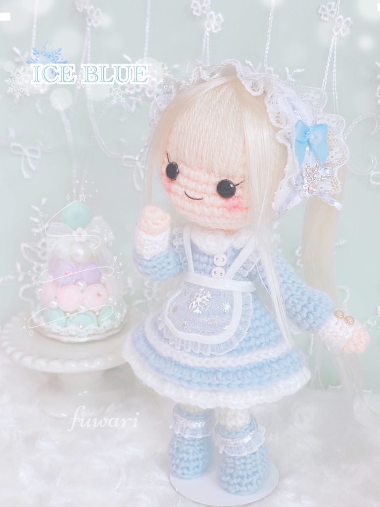 【12/10(土曜日)21時から販売開始】あみぐるみの村人さん&雪だるまさん各種