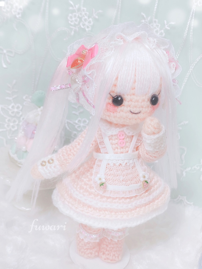 【12/10(土曜日)21時から販売開始】あみぐるみの村人さん&雪だるまさん各種