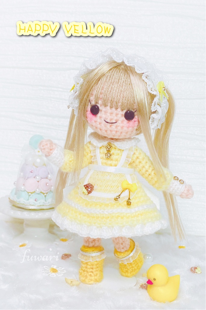 【12/10(土曜日)21時から販売開始】あみぐるみの村人さん&雪だるまさん各種