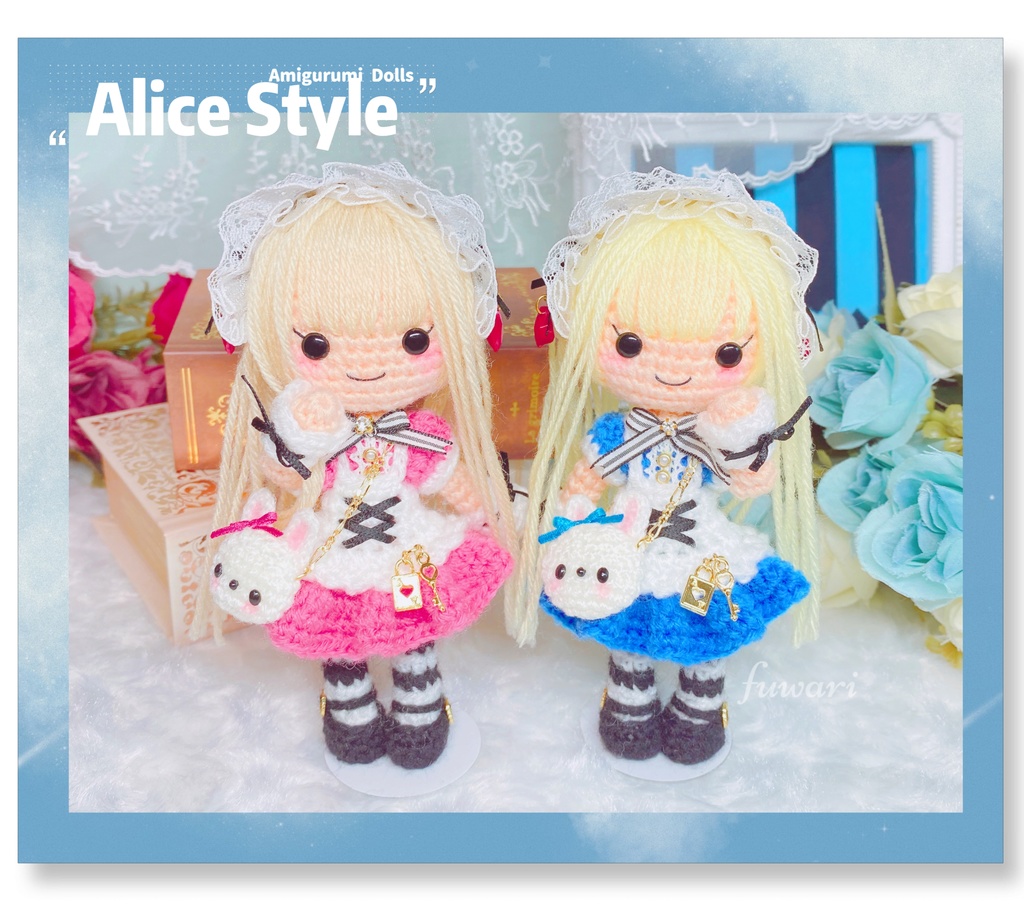 【9ヶ月ぶりの新作】Alice Style💗🖤💙村人&うさぎポシェット 各種(9/27水曜日21時から販売開始)