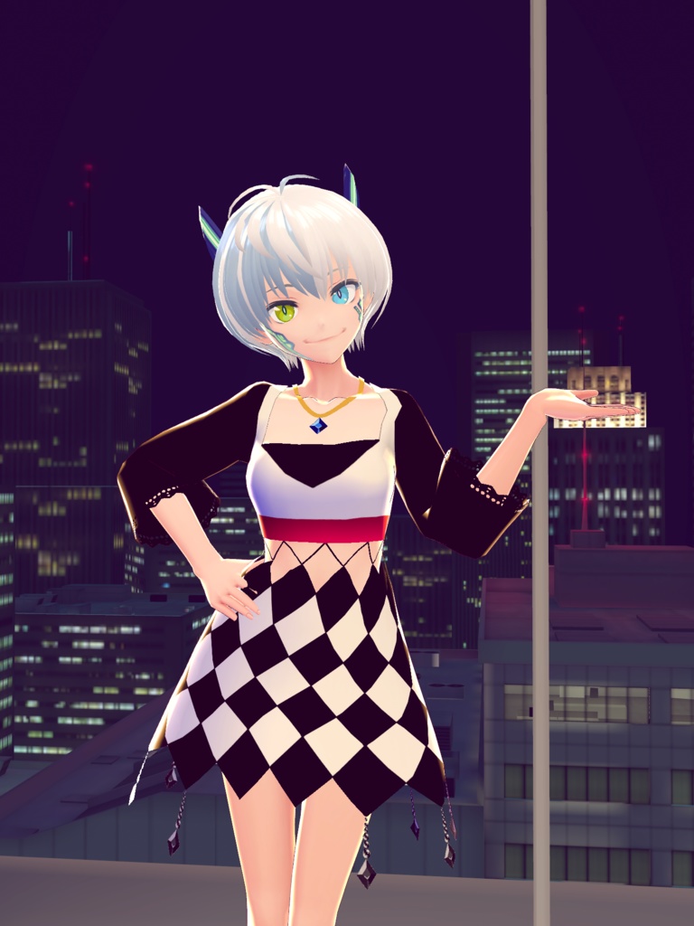 サルミアッキワンピース【VRoid Texture】