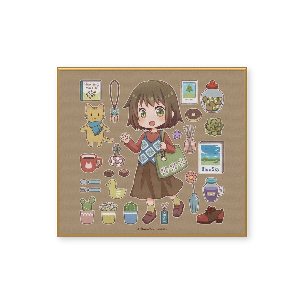 【お気に入りの詰め合わせ♪】ミニ色紙
