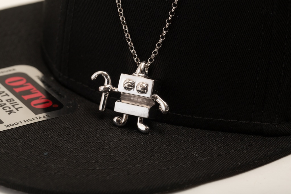 アイデアマンシルバーネックレス