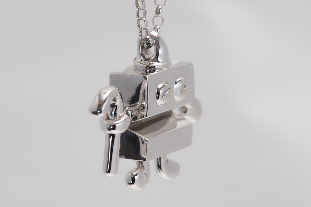 アイデアマンシルバーネックレス