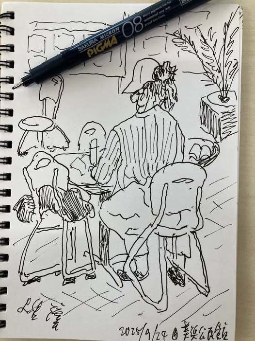 公民館でくつろぐ。