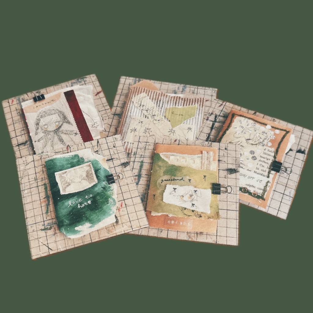 手製本シール5枚セット