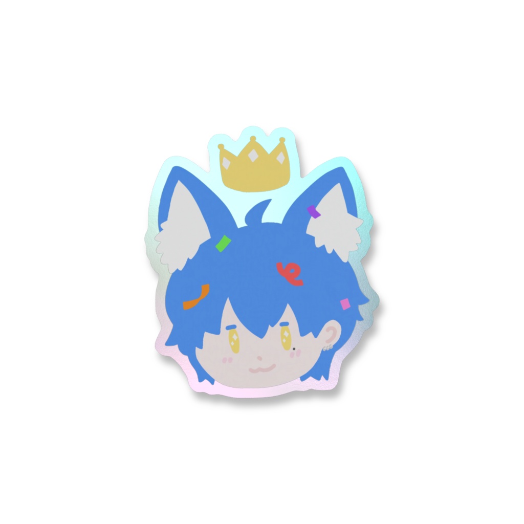 ✧2026生誕✧お顔ステッカー(オーロラ)