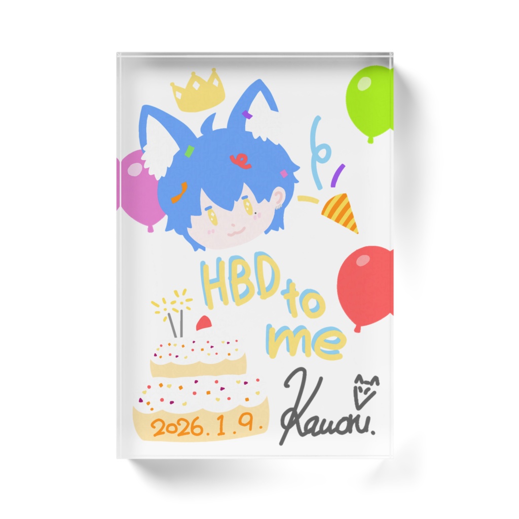 ✧2026生誕✧アクリルブロック