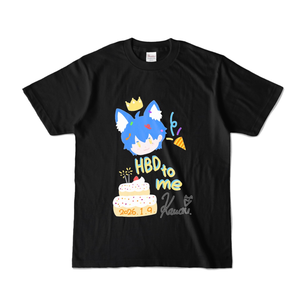 ✧2026生誕✧Tシャツ(ブラック)