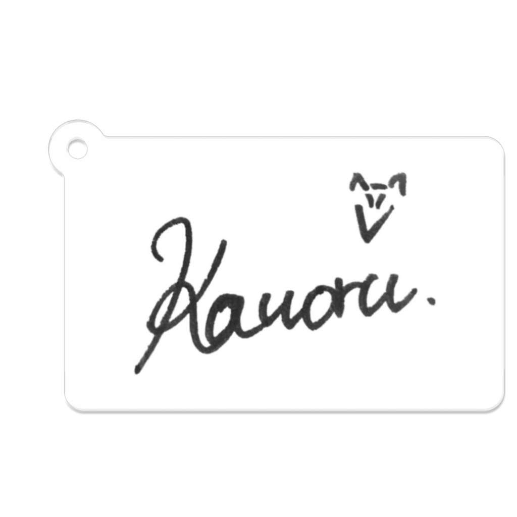 サインアクリルキーホルダー