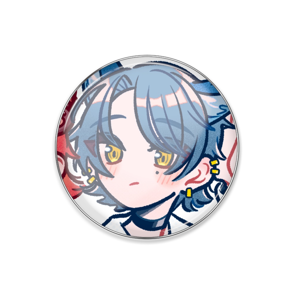 かをる Valentine ピンバッジ