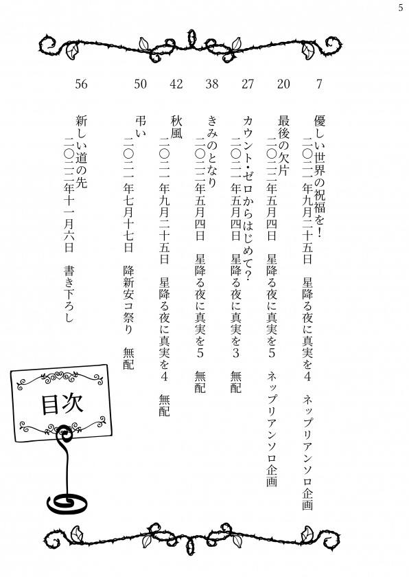 月の無い夜~乞う、月夜 短編集~