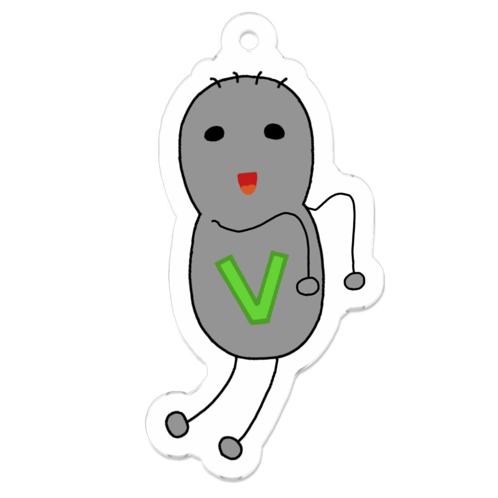 オバケふれんずキーホルダー（ヴィーくん）