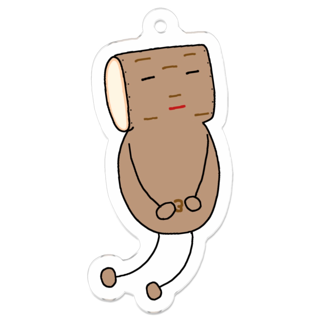 オバケふれんずキーホルダー（ポンくん）