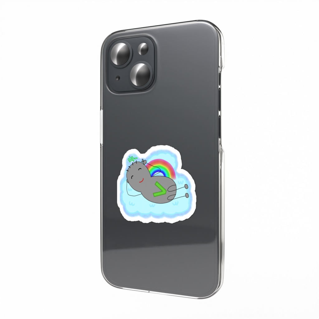 オバケふれんずスマホステッカー（ヴィーくん）