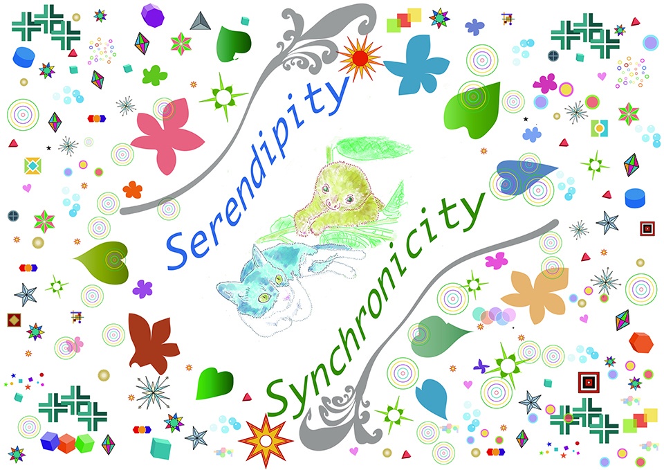 セレンディピティ&シンクロニシティ エコバッグ