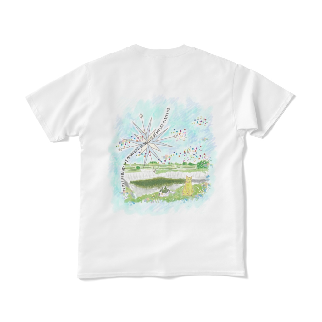 (バックプリント)IN MY LIFE Tシャツ