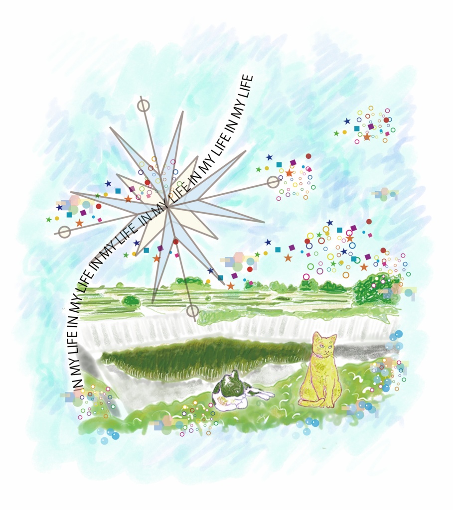 (バックプリント)IN MY LIFE Tシャツ