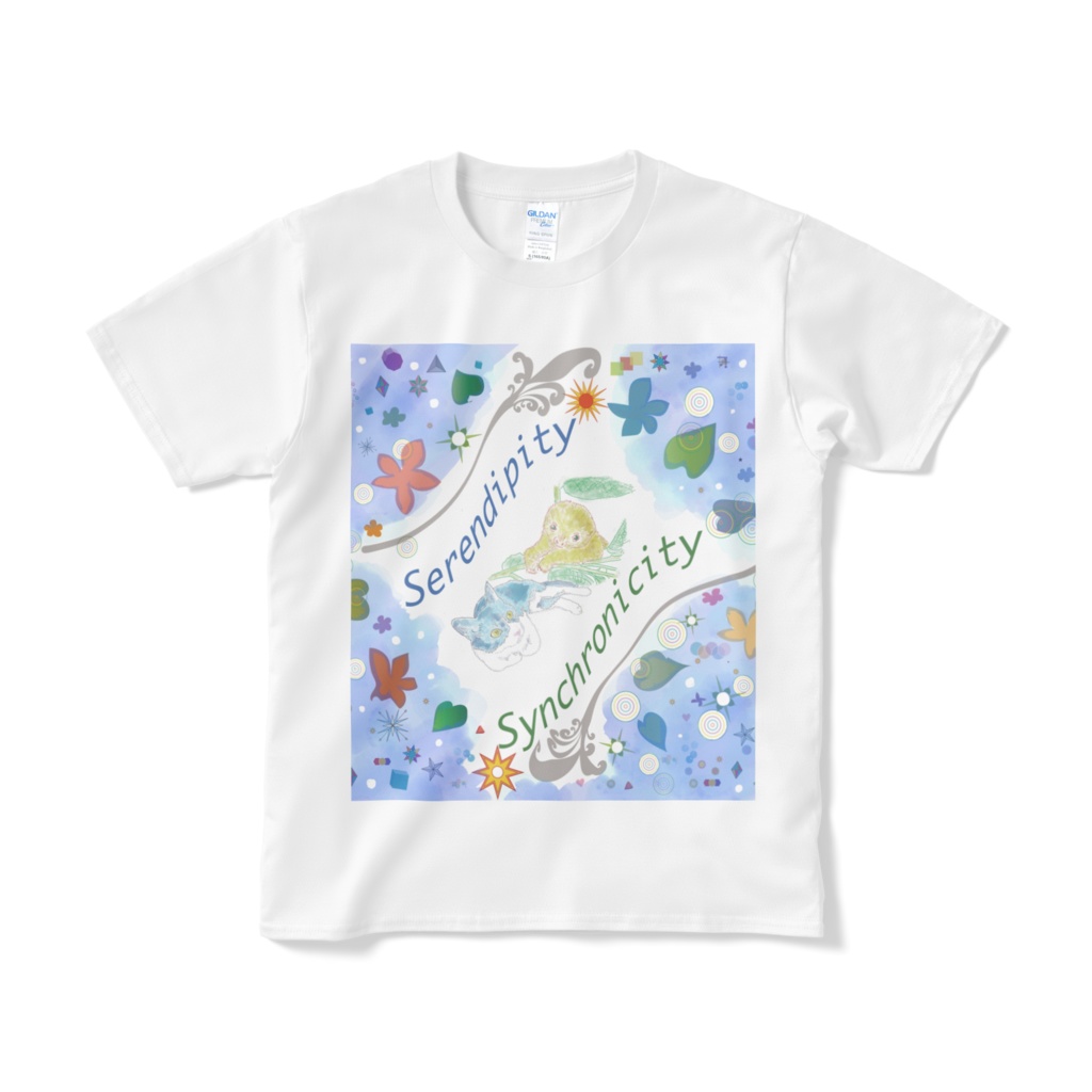 世界は幸福な偶然であふれている Tシャツ