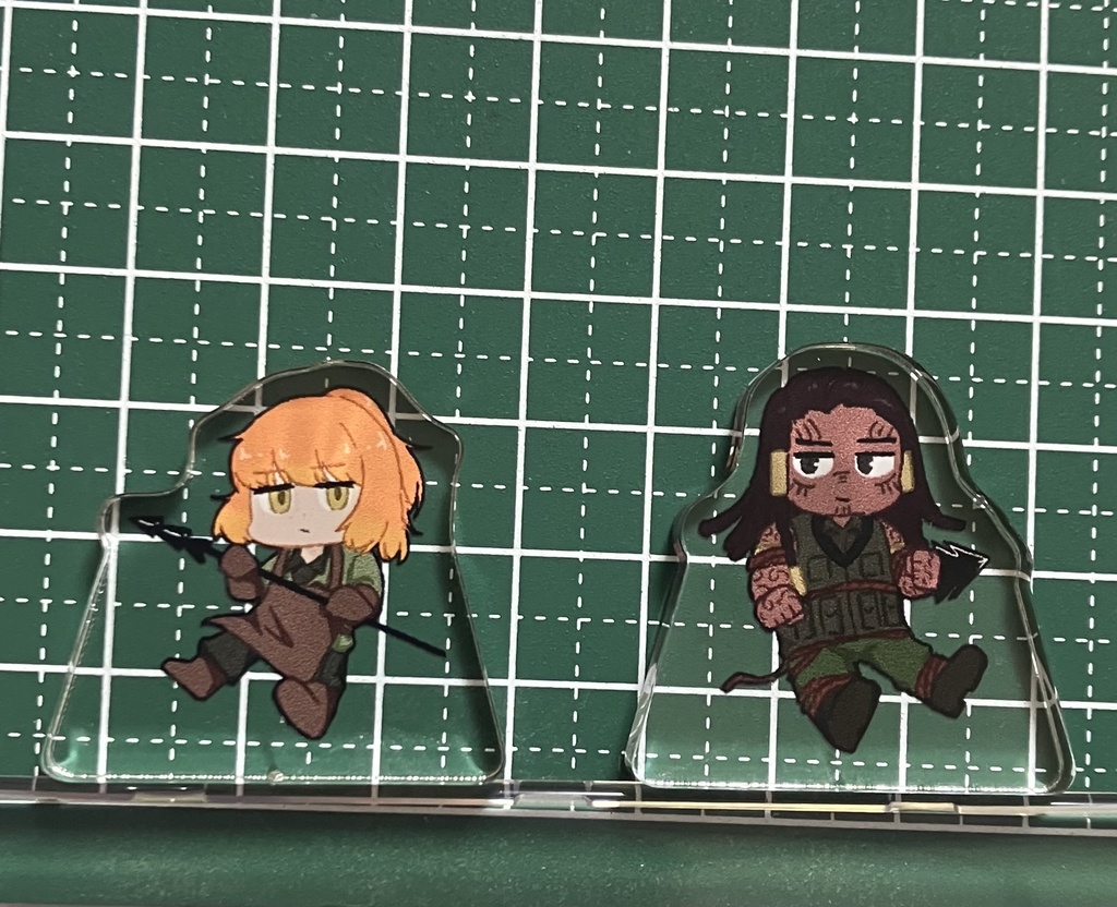 クィイシュ自立アクスタ