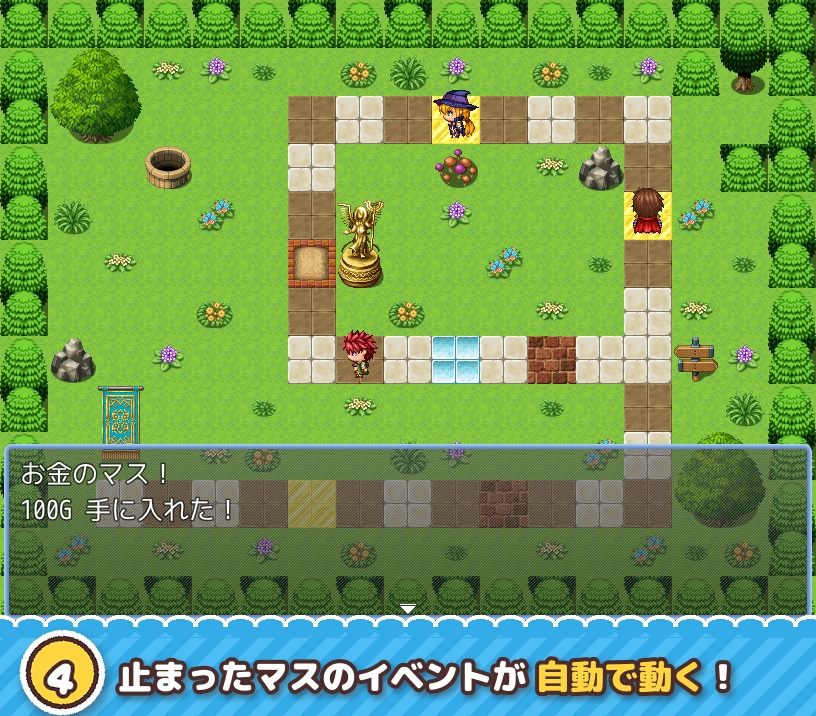 【RPGツクールMZ】ダイス+すごろく 2本セット(SDY_Dice/SDY_Sugoroku)