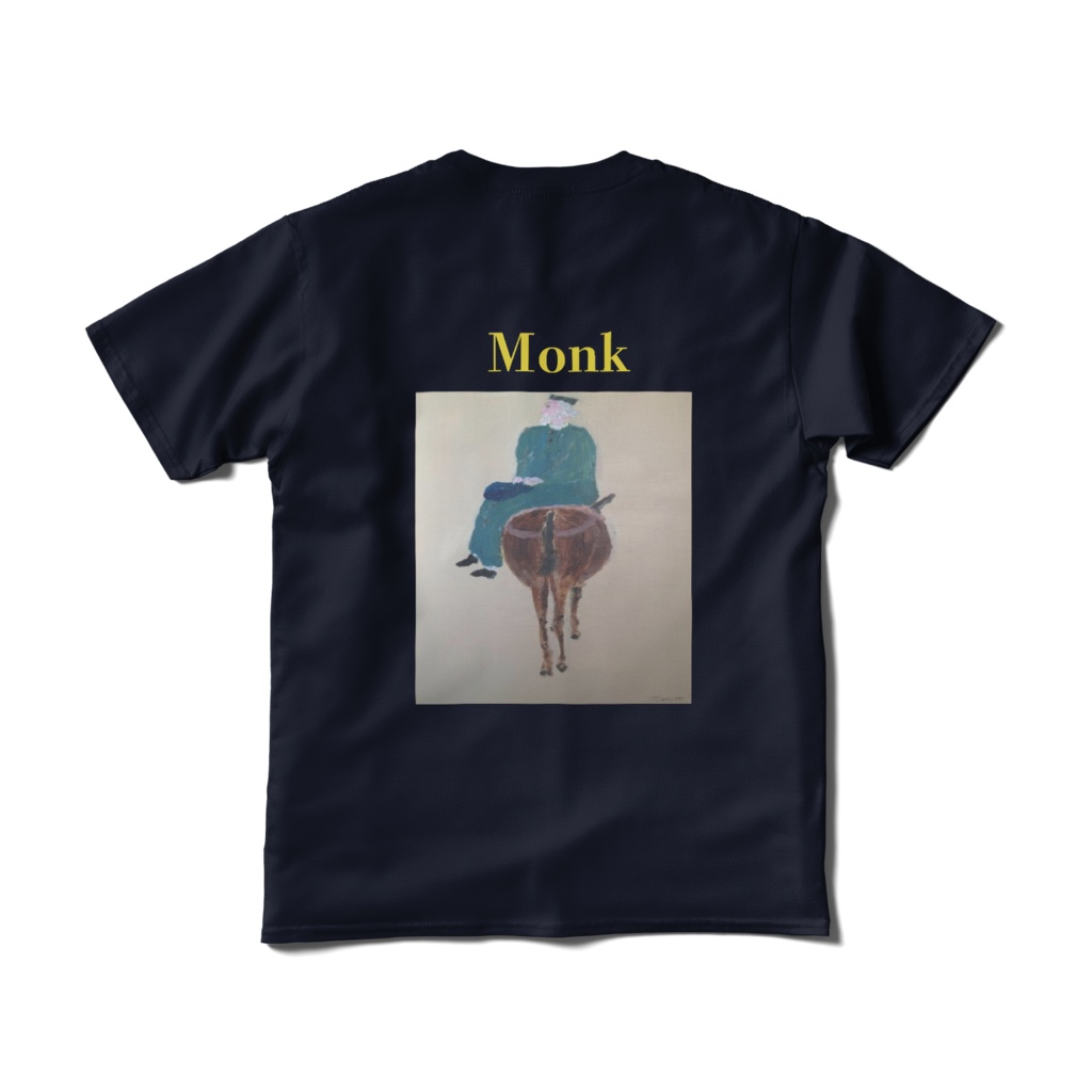ギリシャのMonk(僧侶)Tシャツ 背中Monkロゴ入り