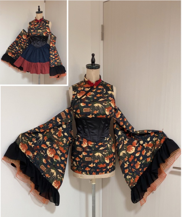 おばけ金魚衣装