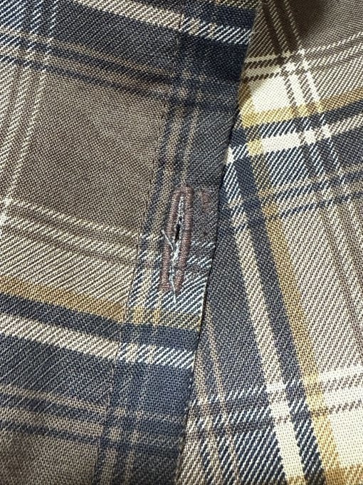 チェックギャザーワンピース