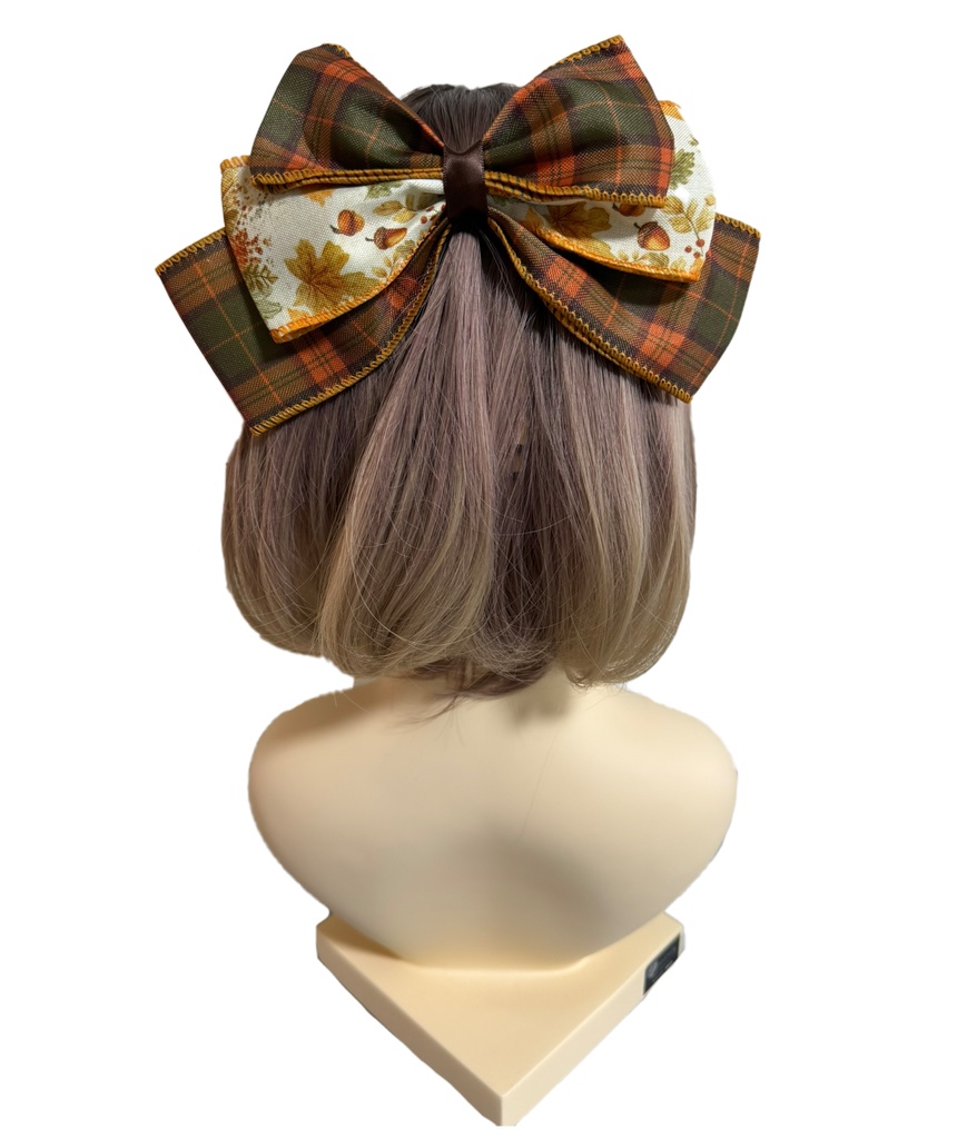 ハロウィンヘアリボン