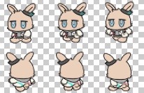 webイベ「ノアの休日」用キュタうさ君アバター【ピクリエ】