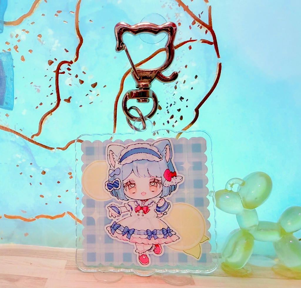 【5周年記念グッズ】ロリータ白波しろねアクリルキーホルダー
