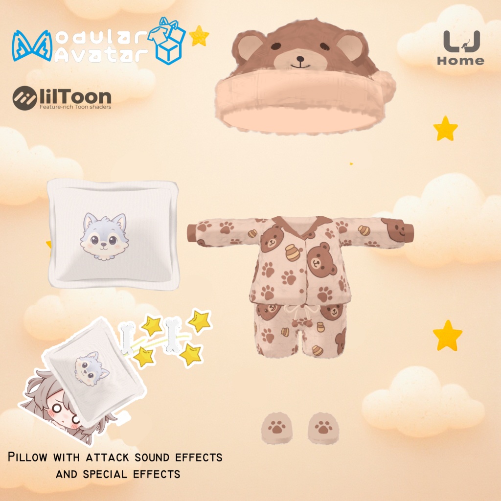 Pajama party(ぽちまる対応)