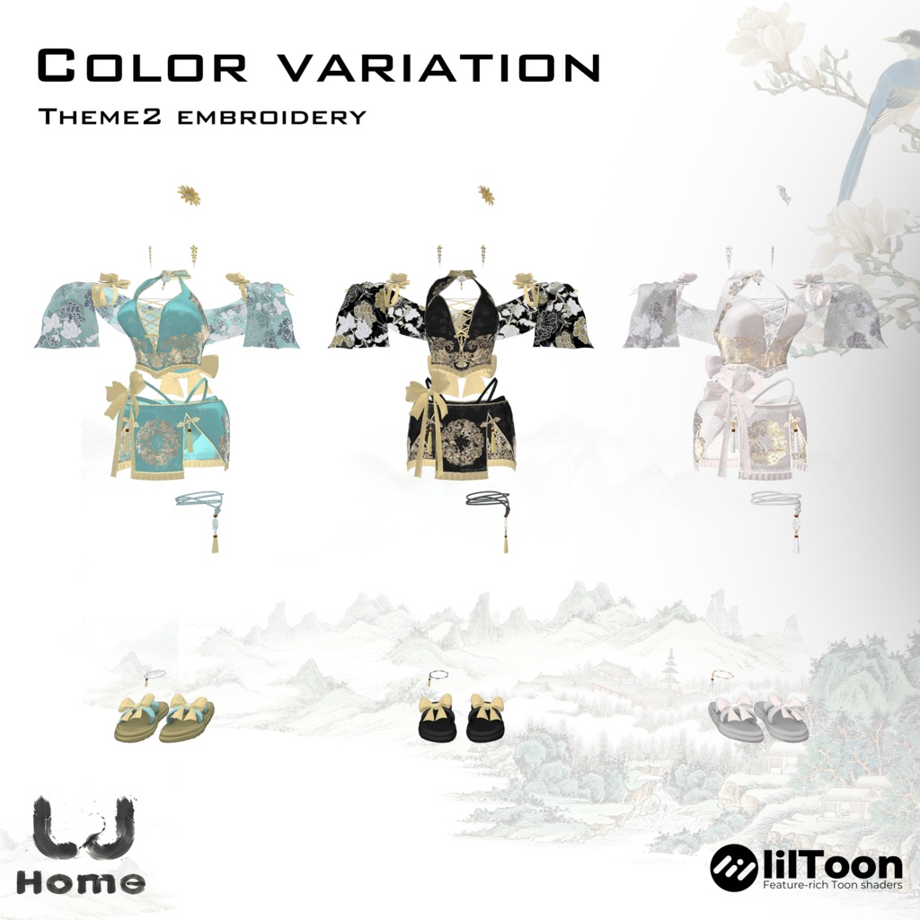 Swimsuit花澗語【8アバター対応】(「語」シリーズ 第一弾)