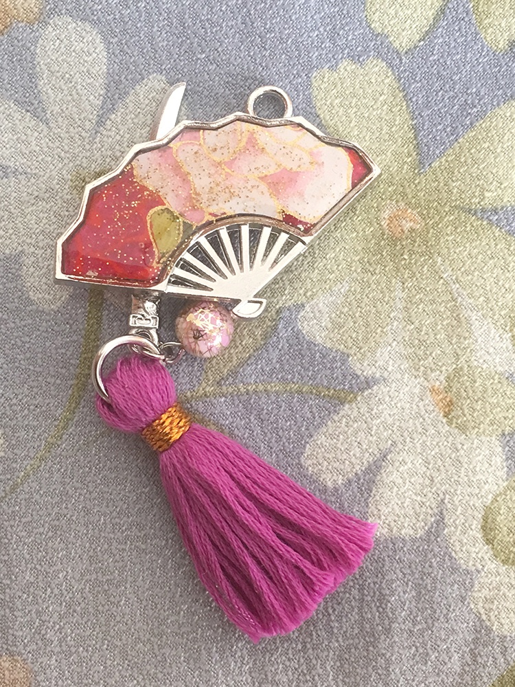 扇チャーム(歌仙ver. 銀)