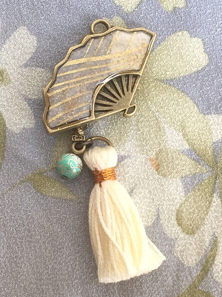 扇チャーム(山姥切ver. 金古美)