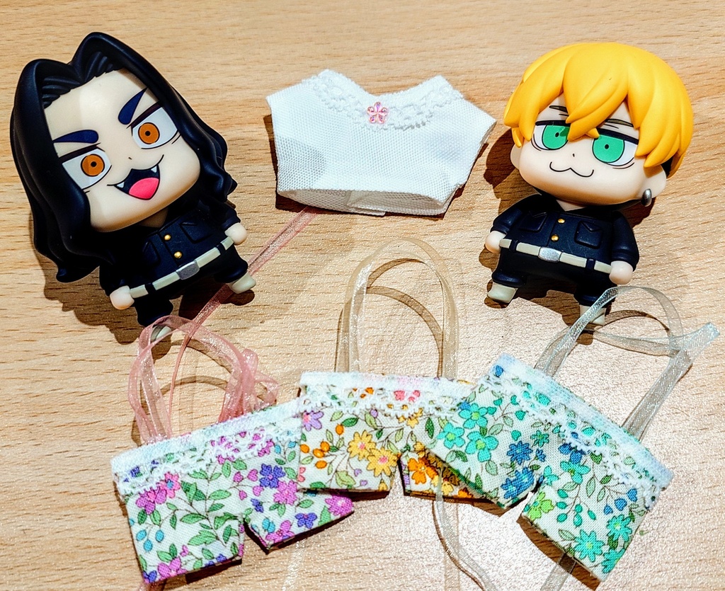 お花柄ズボンとTシャツセット
